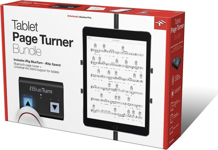 Actual product image IK Multimedia Tablet Page Turner Bundle (Android, Mac)