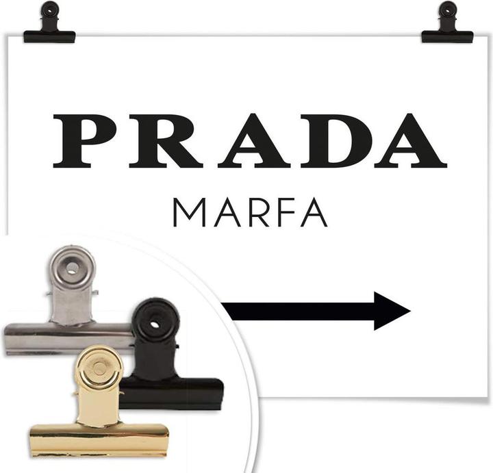 Immagine prodotto Trenddeko Poster Prada Marfa 100 x 80 cm, carta (100 x 80 cm)