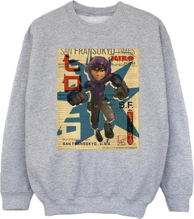 Image du produit Disney - Sweat BIG HERO BAYMAX HIRO NEWSPAPER - Fille (104)