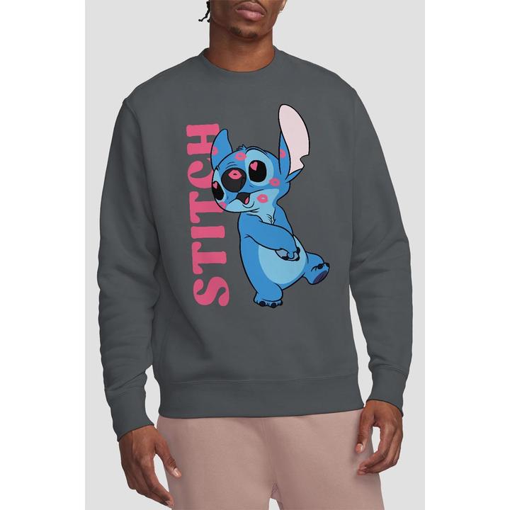 Immagine prodotto Lilo & Stitch Covered In Kisses Felpa Adulto Unisex (M)
