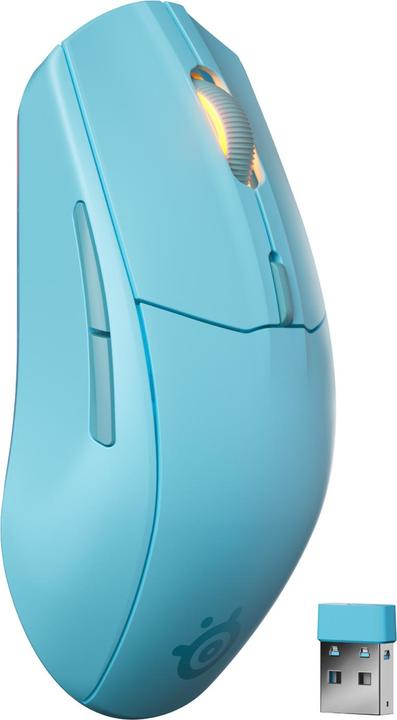 Produktbild SteelSeries Rival 3 WL Gen 2 - Aqua (Kabellos)
