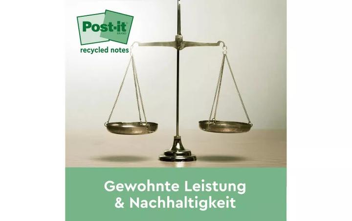 Actual product image Post-it Recycling Notes (76 x 76 mm)