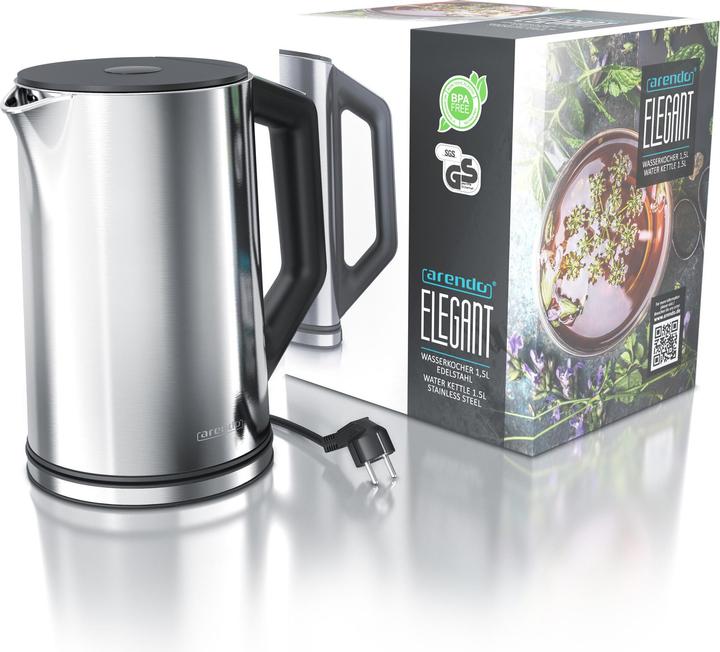 Image du produit Arendo Bouilloire avec réglage de la température (1.50 l, Prise UE)