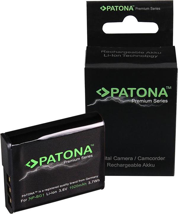 Image du produit Patona Batterie NP-BG1 Sony (Batterie de l'appareil photo)