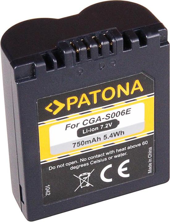Patona Panasonic CGA-S006E (Kamera Akku)