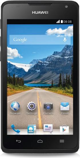 Huawei Ascend Y530 (4 Go, Noir, 4.50", 5 Mpx, 3G)