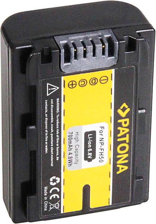 Image du produit Patona Sony NP-FH50 (Batterie de l'appareil photo)