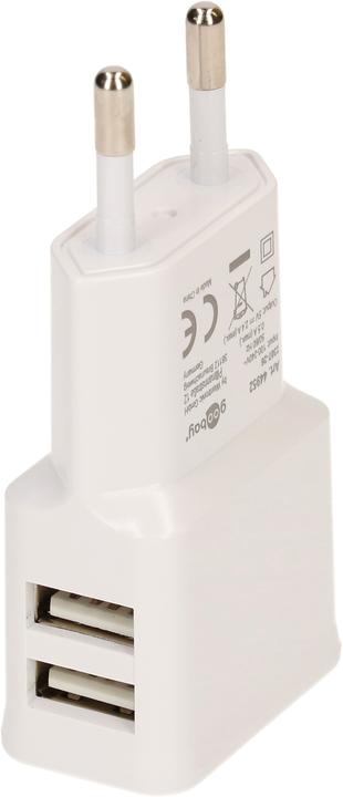 Produktbild Goobay Ladegerät 2x USB A (12 W)