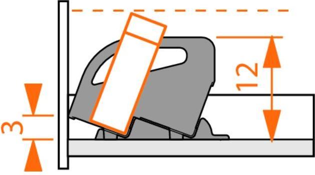 Actual product image Blum Spice holder ORGA-LINE
