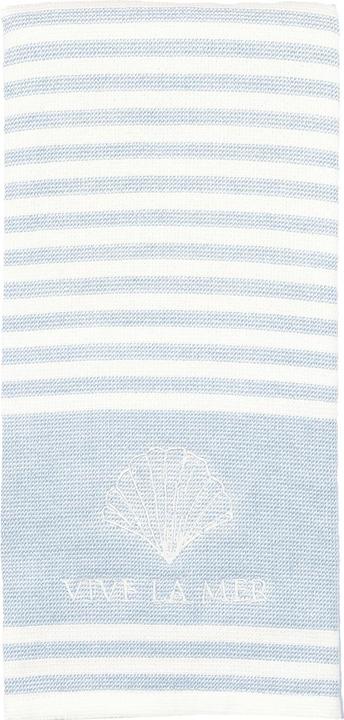 Produktbild Greengate Vive la mer Handtuch pale blue 40x70cm (40 x 70 cm)