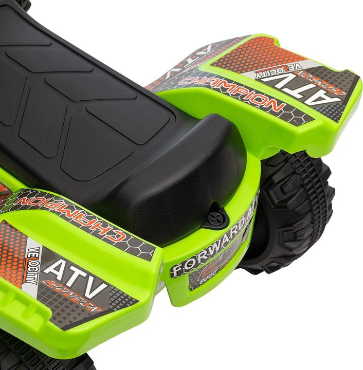 Immagine prodotto Homcom Mini quad elettrico per bambini ATV per bambini 18-36 mesi metallo PP plastica verde 70x42x45cm (6 V)