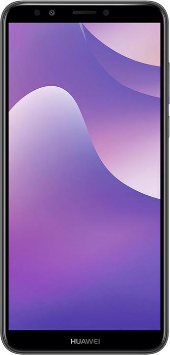 Huawei Y7 2018 (16 GB, Black, 5.99", Dual SIM + SD, 13 Mpx, 4G)