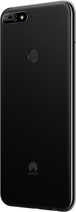 Actual product image Huawei Y7 2018 (16 GB, Black, 5.99", Dual SIM + SD, 13 Mpx, 4G)