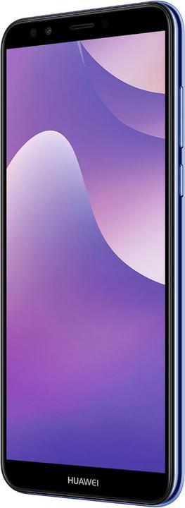 Actual product image Huawei Y7 2018 (16 GB, Blue, 5.99", Dual SIM + SD, 13 Mpx, 4G)