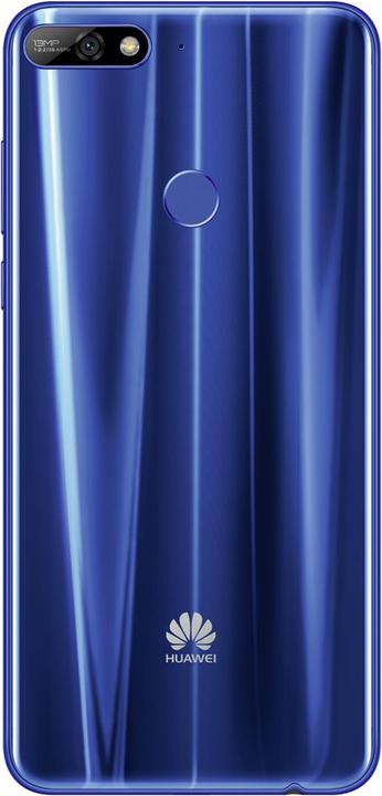 Actual product image Huawei Y7 2018 (16 GB, Blue, 5.99", Dual SIM + SD, 13 Mpx, 4G)