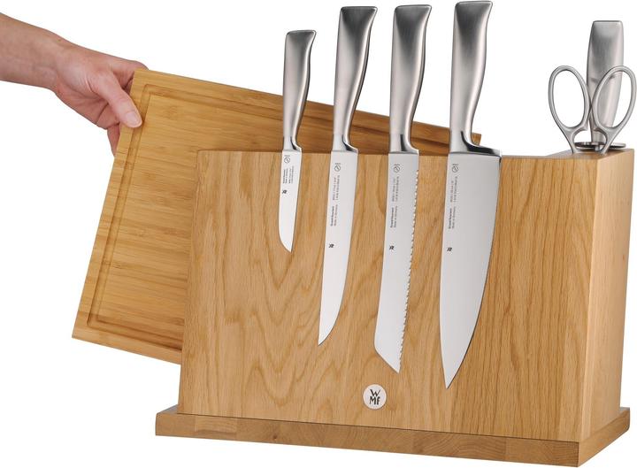Produktbild WMF Messerblock ohne Messer Schneidebrett unbestückt Bambus leer magnetisch