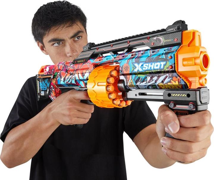 Produktbild Xshot Wyrzutnia SKINS-LAST STAND (16 Strzałek)