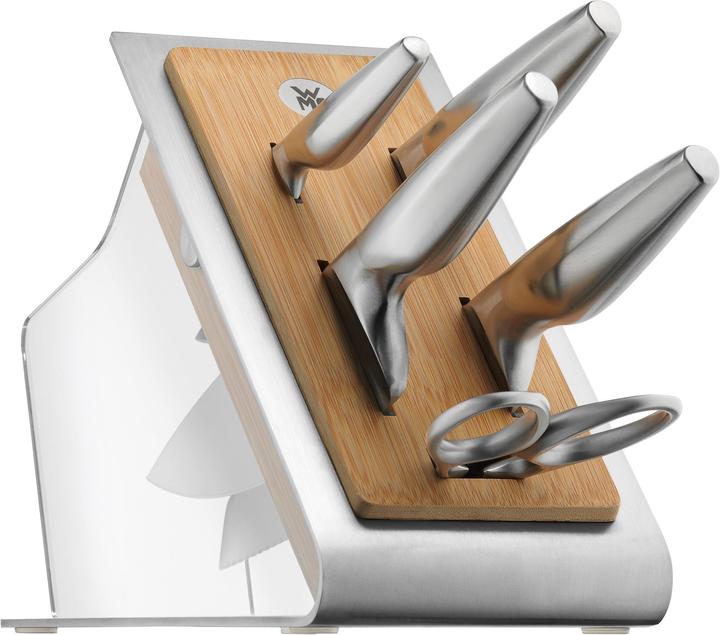 Produktbild WMF Messerblock bestückt 6-tlg. CHEF'S EDITION Buche