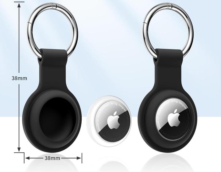 Image du produit Screenguard Etui silicone Apple Airtag Liquid avec porte-clés