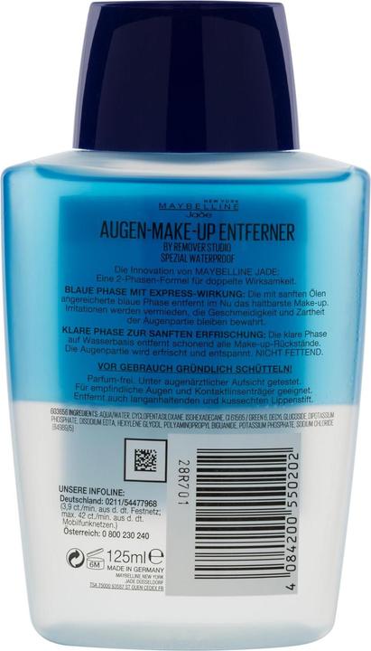 Actual product image Maybelline New York Eye Make-Up Remover (Make-up remover, 125 ml)