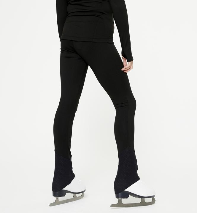 Immagine prodotto Axelys Leggings da pattinaggio artistico per bambini - nero (10, 11, 12)