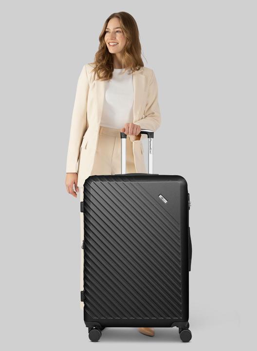 Immagine prodotto Check.In Paradise 2.0 4 Rollen Trolley L 78 cm mit Dehnfalte (110 l, XL (da 115l))