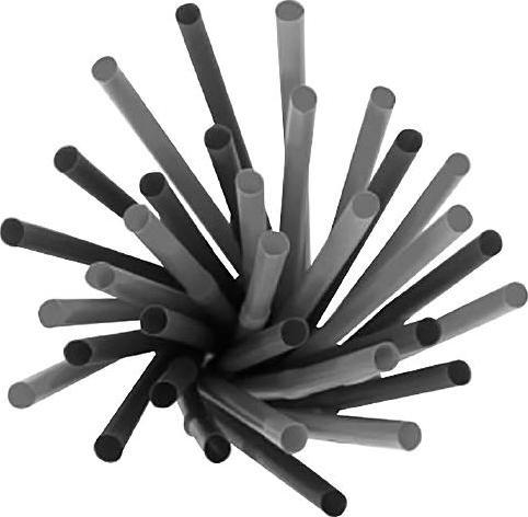 No Name Pailles en PLA 150 x 8 mm (150 x)