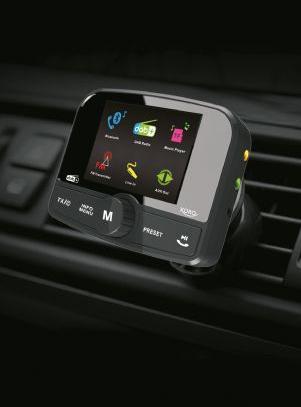 Image du produit Xoro DAB 55, récepteur DAB pour voiture, BT-free, FM-Trans