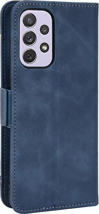 Produktbild Cover-Discount Galaxy A53 5G - Etui mit vielen Kartenfächer dunkelblau (Samsung Galaxy A53 5G)