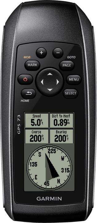 Actual product image Garmin GPS 73 handheld navigator international