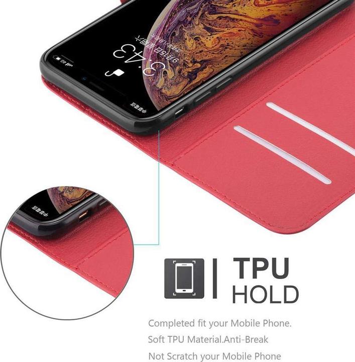 Produktbild Cadorabo Book mit Standfunktion Cover (Apple iPhone XS Max)