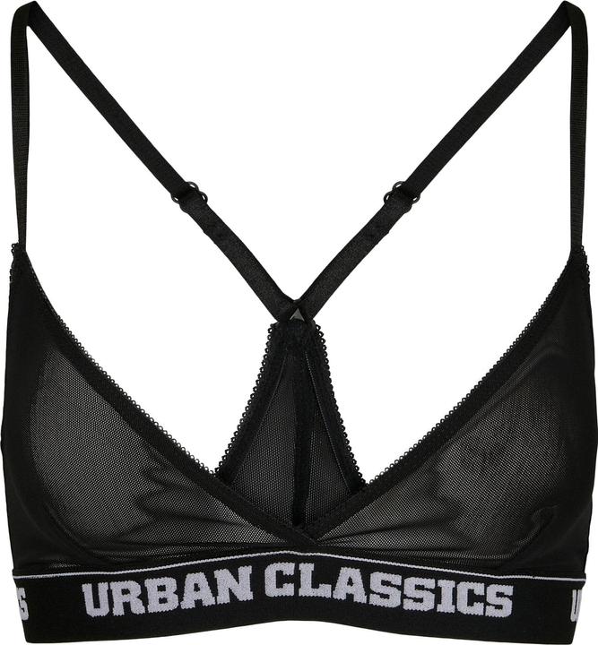 Image du produit Urban Classics Ladies Triangle Tech Mesh Logo Bra (M)