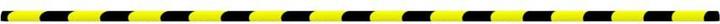 Immagine prodotto VidaXL Kantenschoner Gelb & Schwarz 4x3x100 cm PU,Farbe: Gelb und