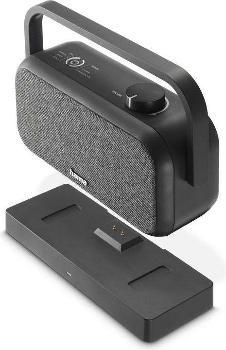 Produktbild Hama Lautsprecher für Fernseher, 2,4-GHz-Station + Bluetooth®, tragbar, stereo (18 h, Stromversorgung über USB)