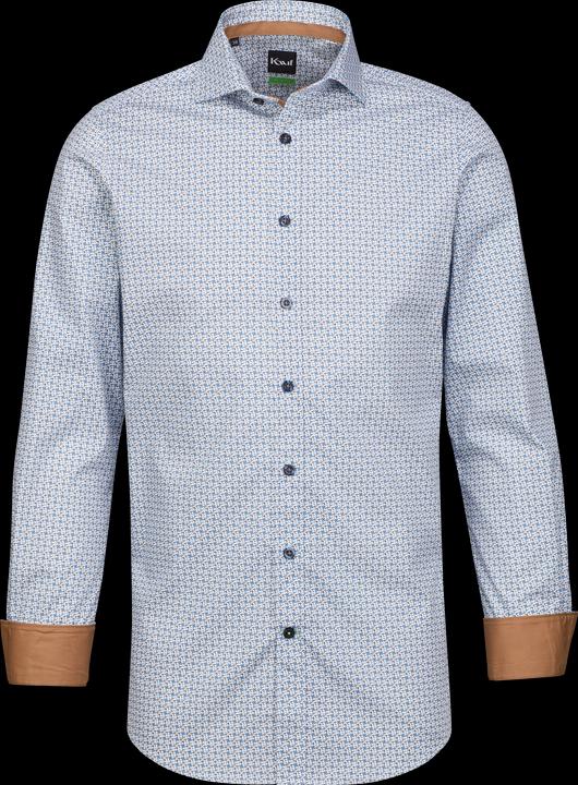 Kauf London New Kent Langarm slim fit mit Kontrast (43)
