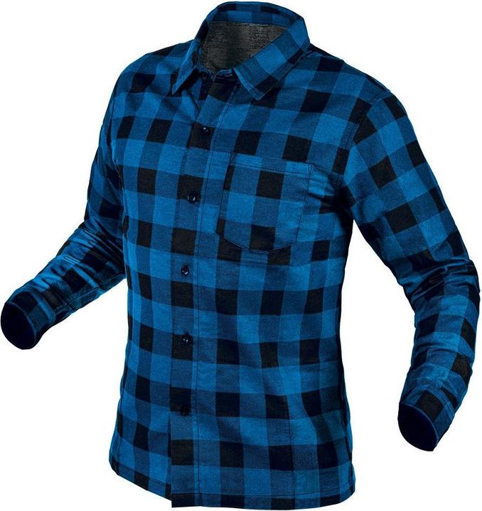 Produktbild Neo Flanellhemd, Marineblau, Grösse XXXL (3XL)