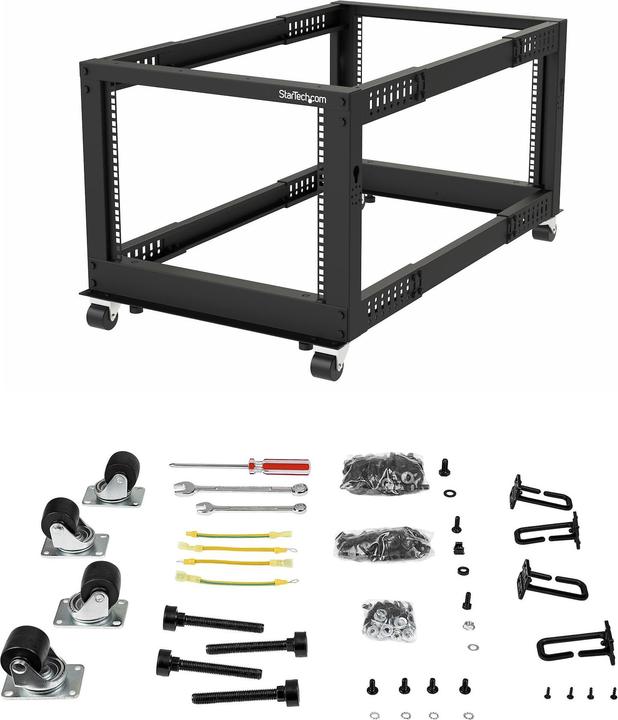 Actual product image StarTech 12u Server Rack - Open Frame (12 RU, 19 inch rack)