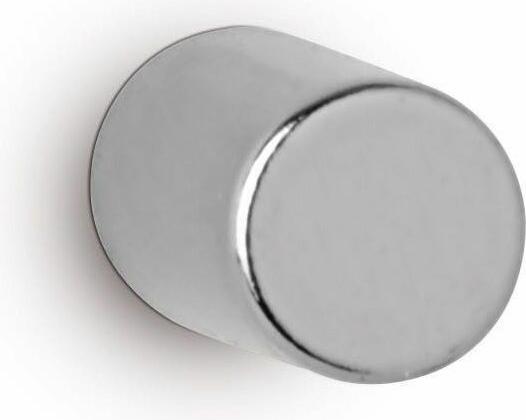 Image du produit Maul Aimant disque en néodyme, 5 mm, force d'adhérence : 1,1 kg, argent Diamètre : 5 mm / Hauteur : 5 (10 x)