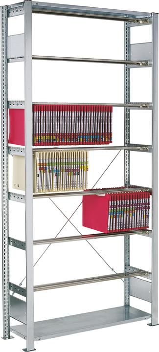 Actual product image Leitz Storage shelf system 3000 (105.5 x 33.5 x 220 cm)