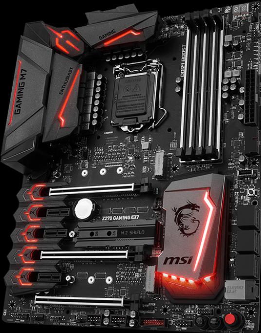 Image du produit MSI Z270 Gaming M7 (LGA 1151, Intel Z270, ATX)
