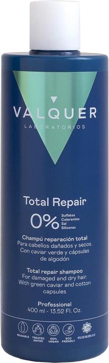 Actual product image Valquer Premium Total Repair Shampoo without Salt, Sulfates, and Silicones 400ml (400 ml, Liquid shampoo)