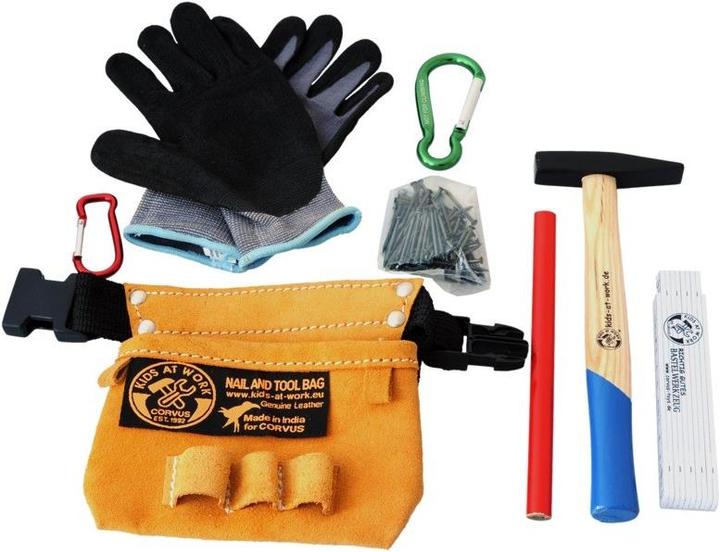 Actual product image Corvus Toys Tool set belt pouch (9 pieces)