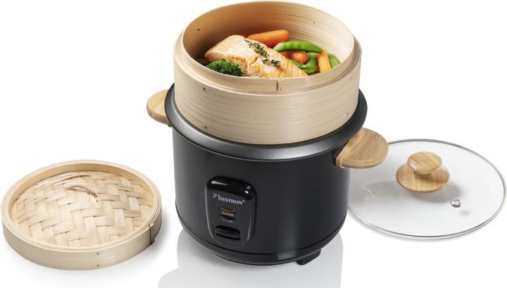 Image du produit Bestron Best Cuiseur à riz ARC100BBS bk 1L