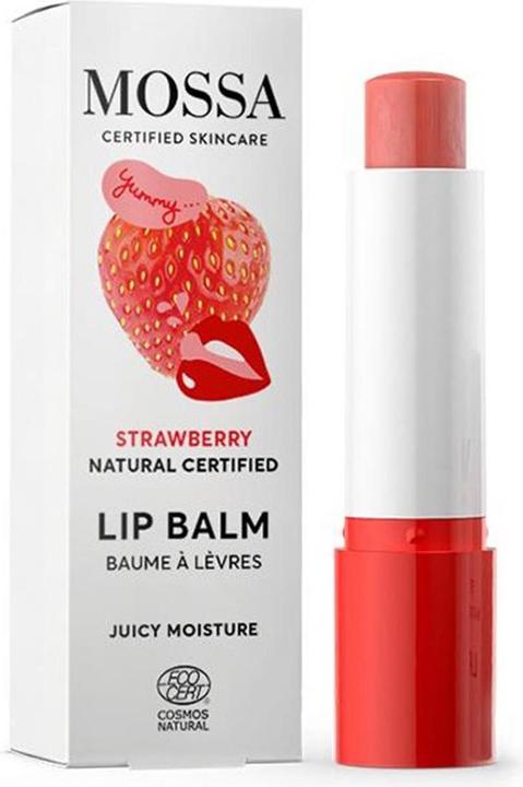 Mossa Erdbeer-Lippenbalsam Juicy Moisture