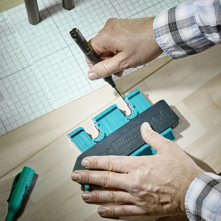Produktbild wolfcraft wolfcraft 1 Konturenlehre 130mm (3 cm)