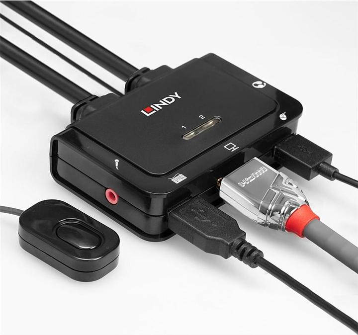 Actual product image Lindy HDMI Switch