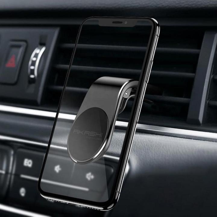 Produktbild Akashi Support Voiture Alu Aimante Pour Grille D Aeratio