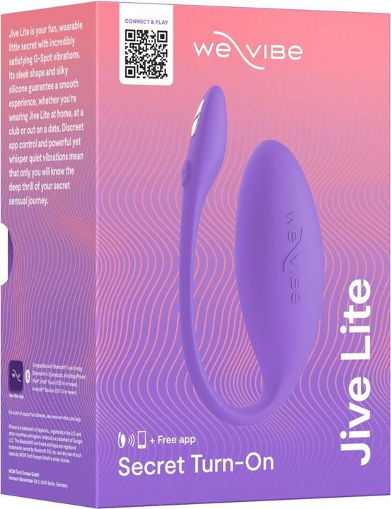 Actual product image We-Vibe Jive Lite app-controlled love egg vibrator