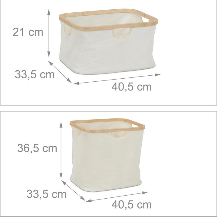Image du produit Relaxdays Panier à linge (123 l)