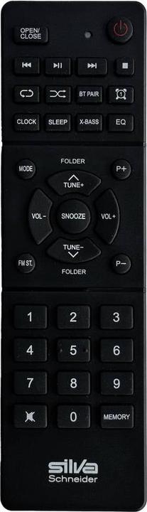 Actual product image Silva Schneider SMV 800 BT vertical hi-fi system with Bluetooth (VHF, Bluetooth)